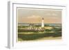 Great Point Lighthouse, Nantucket, Massachusetts-null-Framed Art Print