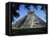 Great Pyramid (El Castillo), Chichen Itza, Unesco World Heritage Site, Yucatan, Mexico-Rob Cousins-Framed Stretched Canvas