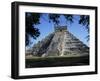Great Pyramid (El Castillo), Chichen Itza, Unesco World Heritage Site, Yucatan, Mexico-Rob Cousins-Framed Photographic Print