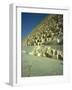 Great Pyramid, Giza, UNESCO World Heritage Site, Near Cairo, Egypt, North Africa, Africa-Harding Robert-Framed Photographic Print