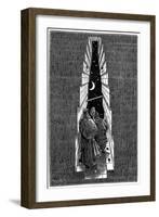 Great Pyramid of Cheops at Giza Being Used as an Astronomical Observatory, 1891-null-Framed Giclee Print