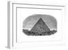 Great Pyramid of Cheops at Giza Being Used as an Astronomical Observatory-null-Framed Giclee Print