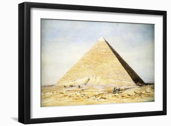 Great Pyramid of Cheops at Giza, Egypt, 4th Dynasty, Old Kingdom, 26th Century BC-Francis Vyvyan Jago Arundale-Framed Giclee Print