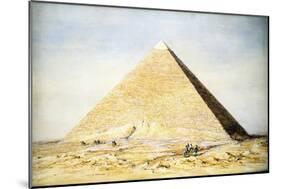 Great Pyramid of Cheops at Giza, Egypt, 4th Dynasty, Old Kingdom, 26th Century BC-Francis Vyvyan Jago Arundale-Mounted Giclee Print