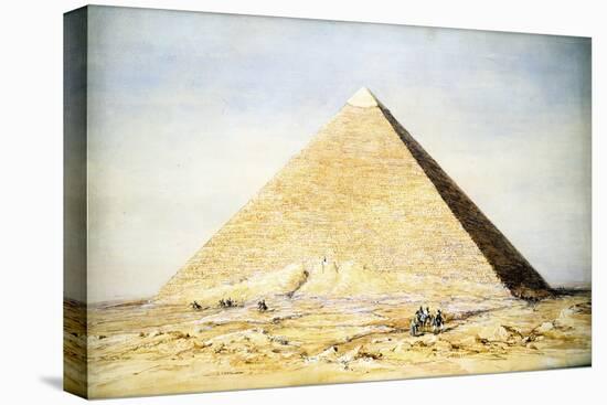 Great Pyramid of Cheops at Giza, Egypt, 4th Dynasty, Old Kingdom, 26th Century BC-Francis Vyvyan Jago Arundale-Stretched Canvas