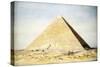 Great Pyramid of Cheops at Giza, Egypt, 4th Dynasty, Old Kingdom, 26th Century BC-Francis Vyvyan Jago Arundale-Stretched Canvas