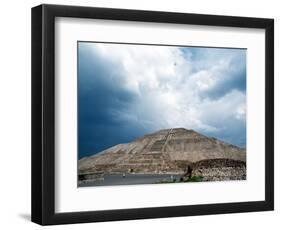 Great Pyramid of the Sun at Teotihuacan Aztec Ruins, Mexico-Russell Gordon-Framed Photographic Print