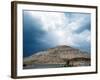 Great Pyramid of the Sun at Teotihuacan Aztec Ruins, Mexico-Russell Gordon-Framed Photographic Print