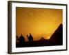 Great Pyramids of Giza at Sunset, Egypt-Bill Bachmann-Framed Photographic Print