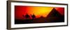 Great Pyramids of Giza at Sunset, Egypt-Bill Bachmann-Framed Photographic Print