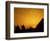 Great Pyramids of Giza at Sunset, Egypt-Bill Bachmann-Framed Photographic Print