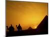 Great Pyramids of Giza at Sunset, Egypt-Bill Bachmann-Mounted Photographic Print