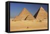 Great Pyramids of Giza, Cairo-Donyanedomam-Framed Stretched Canvas
