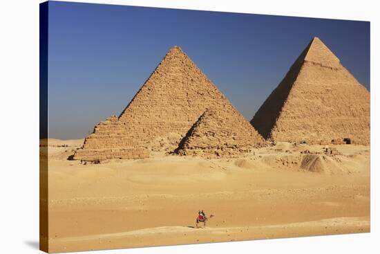 Great Pyramids of Giza, Cairo-Donyanedomam-Stretched Canvas