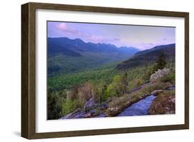 Great Range from First Brother, Adirondack Park, New York State, USA-null-Framed Photographic Print