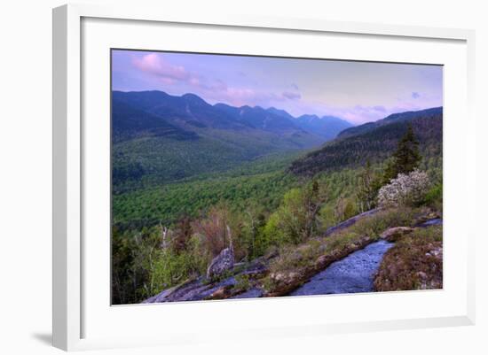 Great Range from First Brother, Adirondack Park, New York State, USA-null-Framed Photographic Print