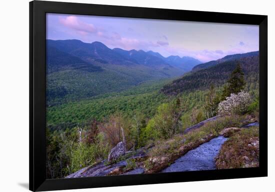 Great Range from First Brother, Adirondack Park, New York State, USA-null-Framed Photographic Print