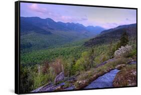 Great Range from First Brother, Adirondack Park, New York State, USA-null-Framed Stretched Canvas