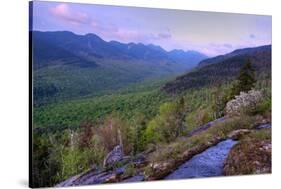 Great Range from First Brother, Adirondack Park, New York State, USA-null-Stretched Canvas