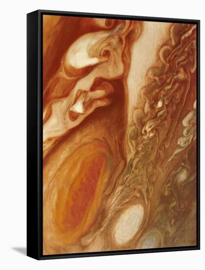 Great Red Spot on Jupiter, 1979-null-Framed Stretched Canvas