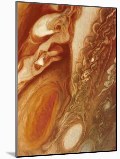 Great Red Spot on Jupiter, 1979-null-Mounted Giclee Print