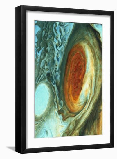 Great Red Spot on Jupiter, 1979-null-Framed Premium Giclee Print