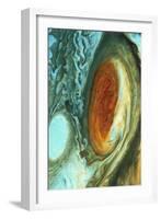 Great Red Spot on Jupiter, 1979-null-Framed Giclee Print