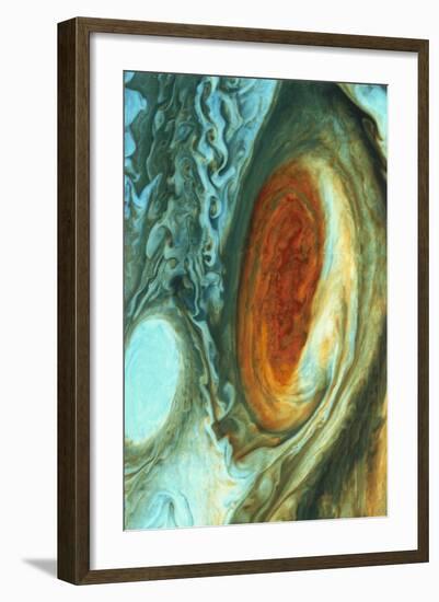 Great Red Spot on Jupiter, 1979-null-Framed Giclee Print