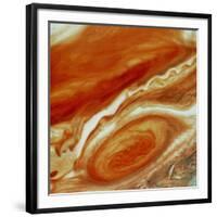 Great Red Spot on Jupiter-null-Framed Photographic Print