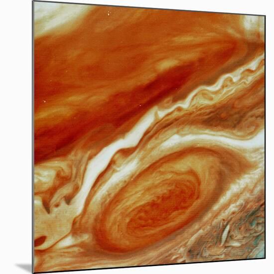 Great Red Spot on Jupiter-null-Mounted Photographic Print