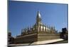 Great Sacred Stupa or Wat That Luang in Vientiane, Laos-null-Mounted Giclee Print