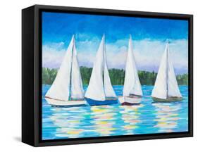 Great Sails I-Julie DeRice-Framed Stretched Canvas