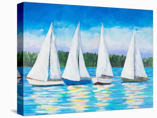 Great Sails I-Julie DeRice-Stretched Canvas