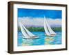 Great Sails II-Julie DeRice-Framed Art Print