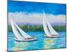 Great Sails II-Julie DeRice-Mounted Art Print