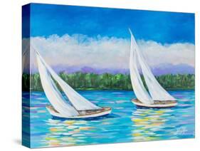 Great Sails II-Julie DeRice-Stretched Canvas