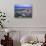 Great Salt Lake and the Wasatch Range, from Antelope Island State Park, Utah, USA-Jerry & Marcy Monkman-Stretched Canvas displayed on a wall