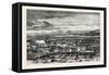 Great Salt Lake City, USA, 1870s-null-Framed Stretched Canvas