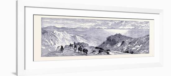 Great Salt Lake United States of America-null-Framed Giclee Print