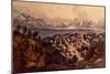 Great Salt Lake, Utah-Currier & Ives-Mounted Giclee Print