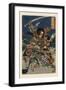 Great Samauri in Battle-null-Framed Art Print