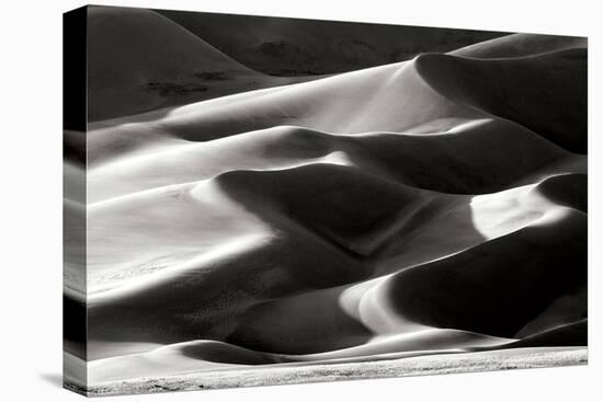 Great Sand Dunes II BW-Douglas Taylor-Stretched Canvas