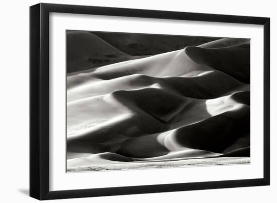 Great Sand Dunes II BW-Douglas Taylor-Framed Photographic Print