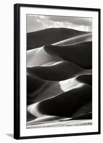 Great Sand Dunes IV BW-Douglas Taylor-Framed Photographic Print