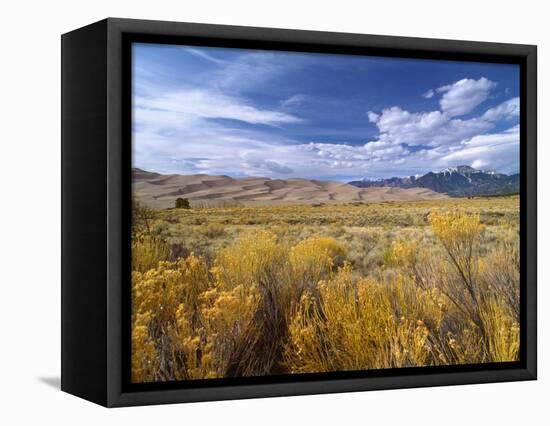 Great Sand Dunes National Monument-Guido Cozzi-Framed Stretched Canvas