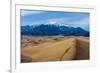 Great Sand Dunes National Park and Sangre Cristo Mountains, Colorado-Howie Garber-Framed Photographic Print