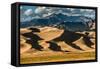 Great Sand Dunes National Park Colorado at Sunset-Kris Wiktor-Framed Stretched Canvas