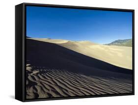 Great Sand Dunes National Park, Colorado, USA-Christian Kober-Framed Stretched Canvas