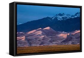 Great Sand Dunes & Sangre De Cristo Range Colorado-Steve Gadomski-Framed Stretched Canvas