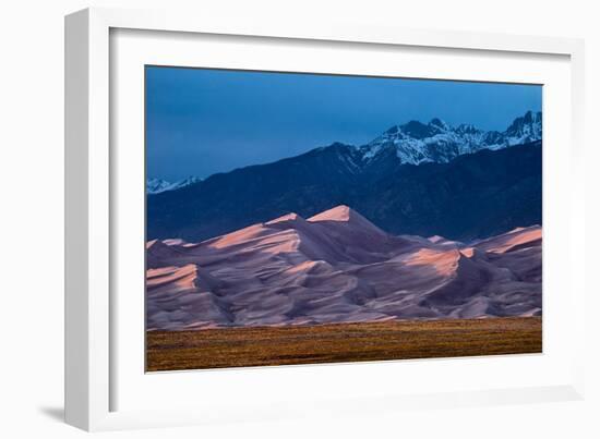 Great Sand Dunes & Sangre De Cristo Range Colorado-Steve Gadomski-Framed Photographic Print